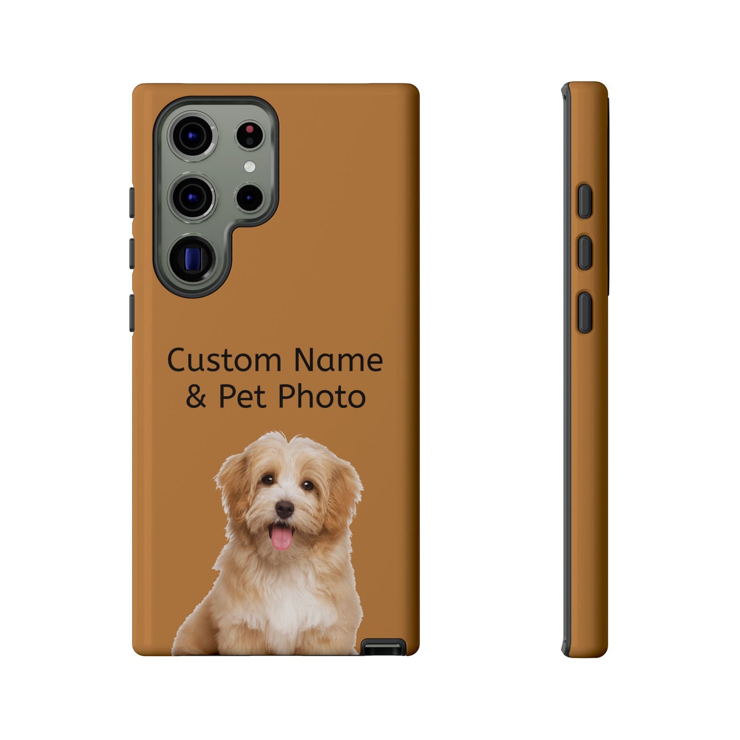 Personalized Custom Pet Phone Case – Add Your Name, Pet Photo or Any Text– Unique Gift for iPhone, Samsung  & Google Pixel – Protective & Stylish Cover"