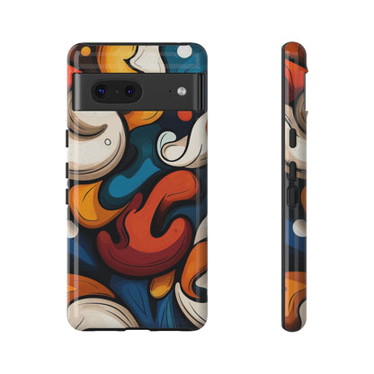 Molten Motion – Bold Abstract Swirl Phone Case for iPhone, Google Pixel, Samsung