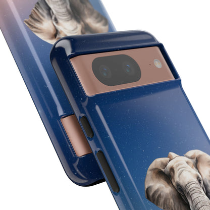 Celestial Elephant Mobile Cover – Dreamy Night Sky Aesthetic