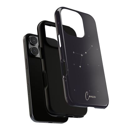 Cancer Zodiac Starscape Phone Case – Mystical Galaxy Design – Cosmic Style for iPhone, Samsung & Google Pixel