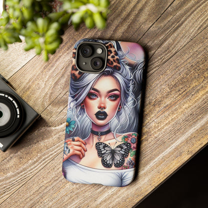Wild Spirit – Gothic Chic & Nature Fusion Mobile Cover