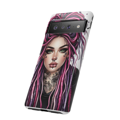 Neon Gothic Beauty Mobile Case