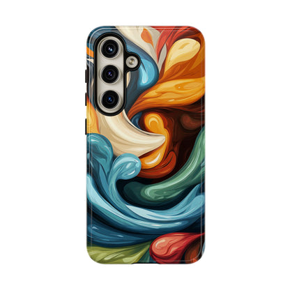 Color Current – Fluid Energy Abstract Phone Case for iPhone, Samsung & Pixel