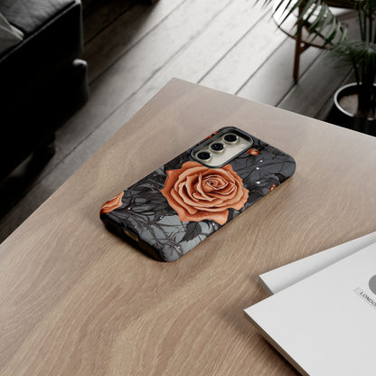 Mystic Noir Rose Mobile Case