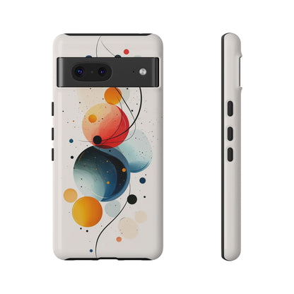Orbital Drift – Cosmic Flow Abstract Phone Case for iPhone, Samsung & Pixel