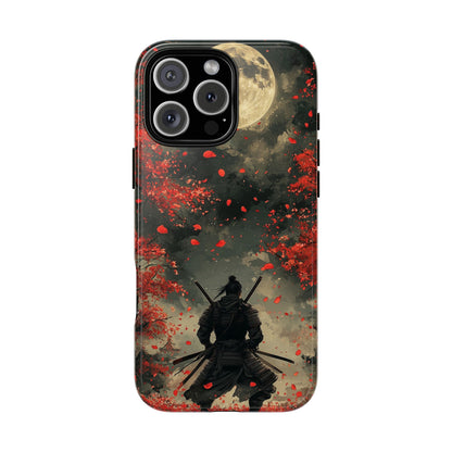 Moonlit Samurai: The Last Stand Phone Case for iPhone, Samsung & Pixel