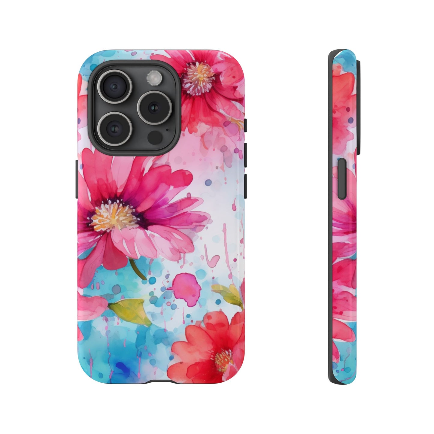 Watercolor Bloom Floral Mobile Case