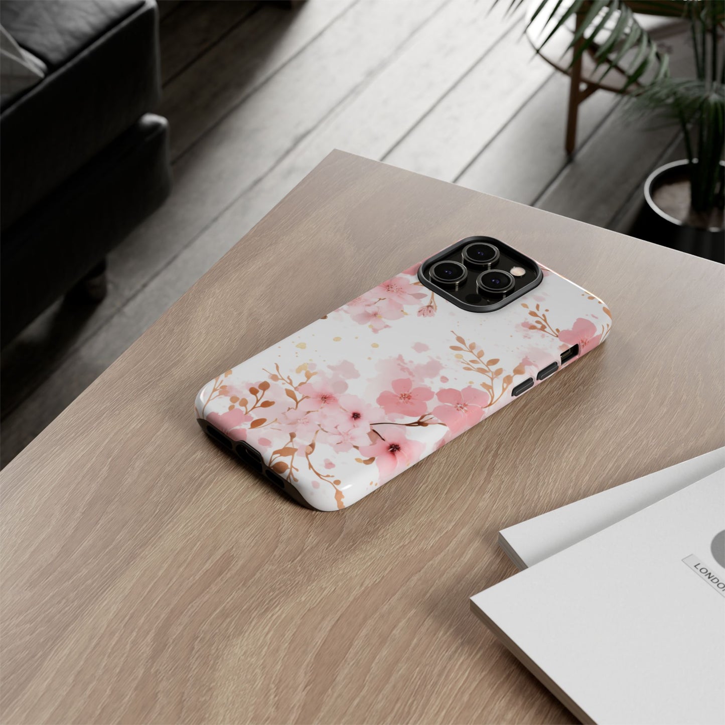 Blush Sakura Blossom Mobile Case