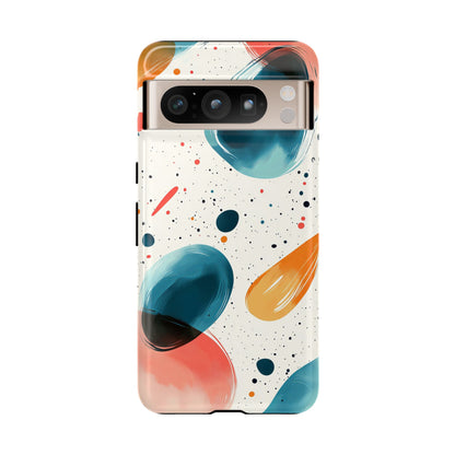 Color Swirl Splash – Abstract Art Phone Case for iPhone, Samsung & Pixel