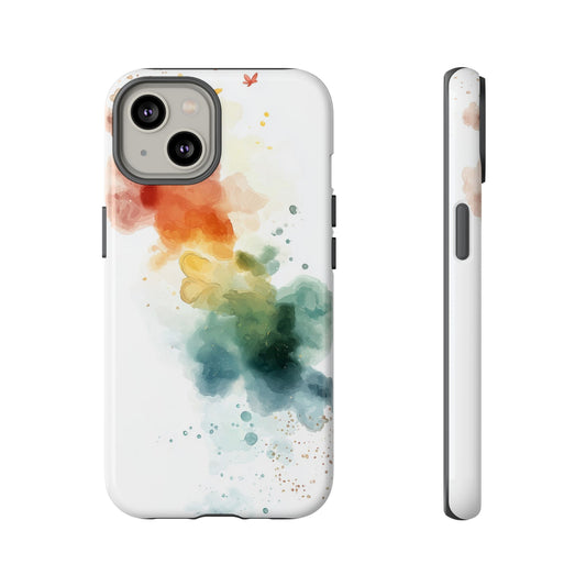 Whirlwind Rainbow Watercolor Phone Case for iPhone, google Pixel & Samsung