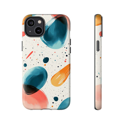 Color Swirl Splash – Abstract Art Phone Case for iPhone, Samsung & Pixel