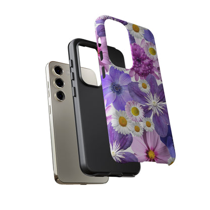 Lavender Blossom Floral Mobile Case