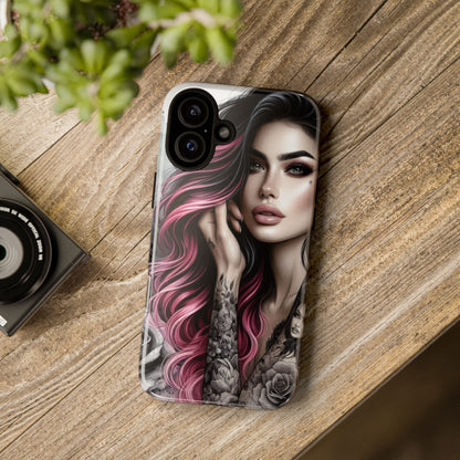 Tattooed Elegance – Gothic Art Mobile Cover