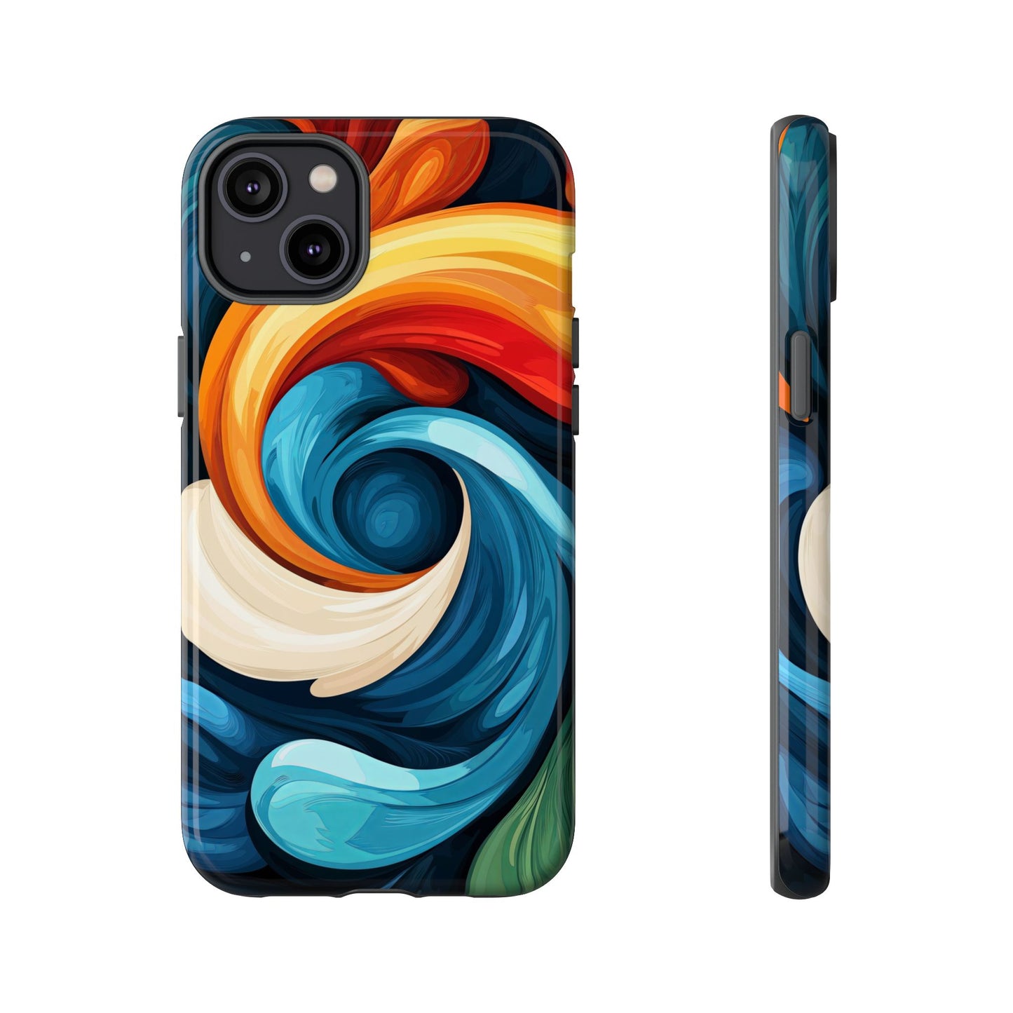 Colorstorm – Fluid Energy Abstract Phone Case for iPhone, Samsung & Pixel