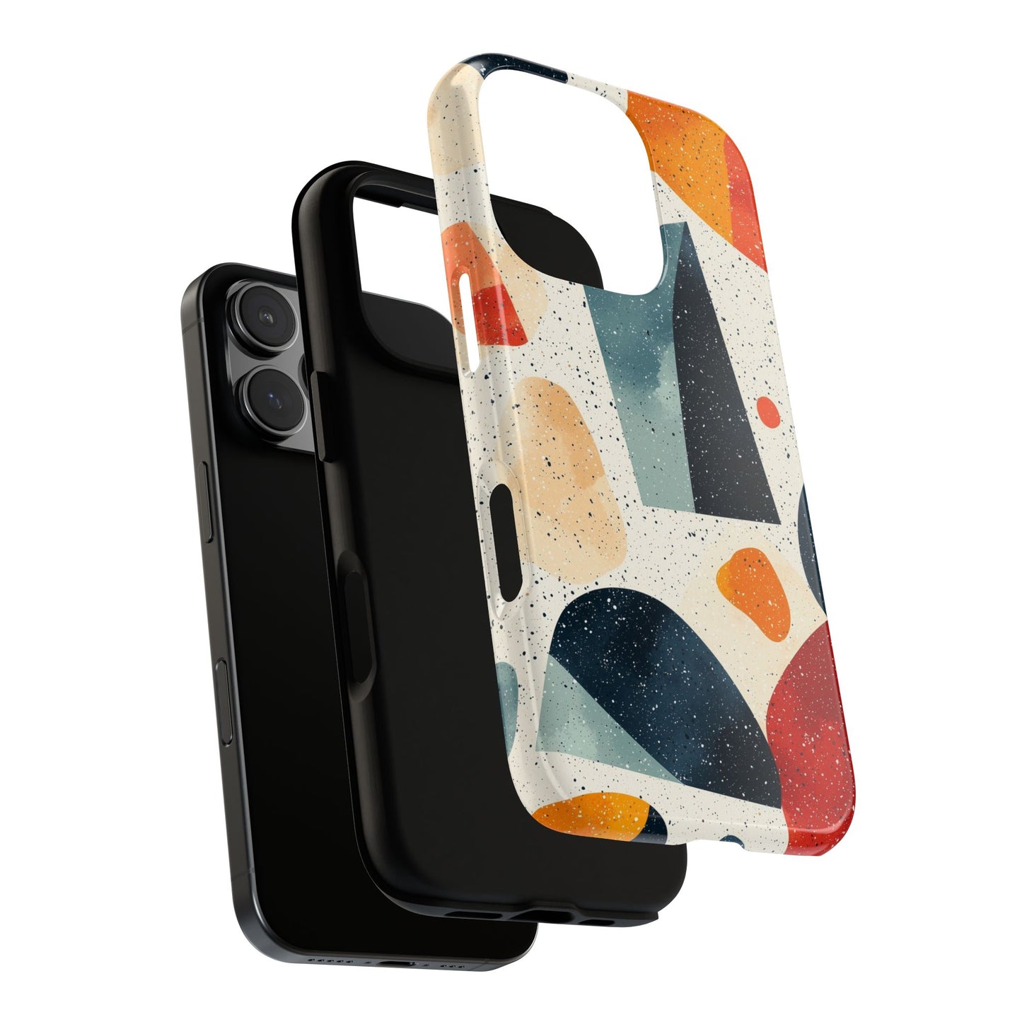 Golden Noir Terrazzo Phone Case for iPhone, Pixel & Samsung