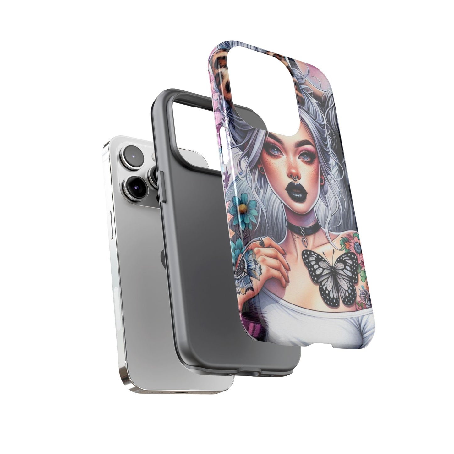 Wild Spirit – Gothic Chic & Nature Fusion Mobile Cover