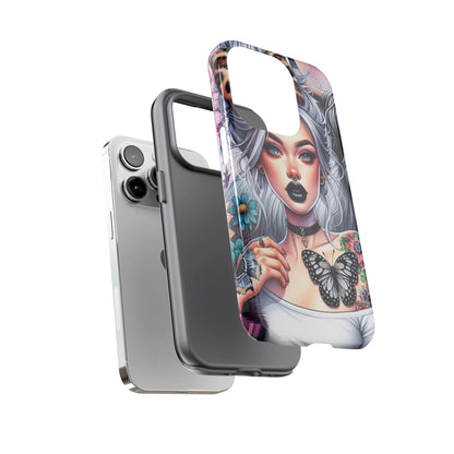 Wild Spirit – Gothic Chic & Nature Fusion Mobile Cover