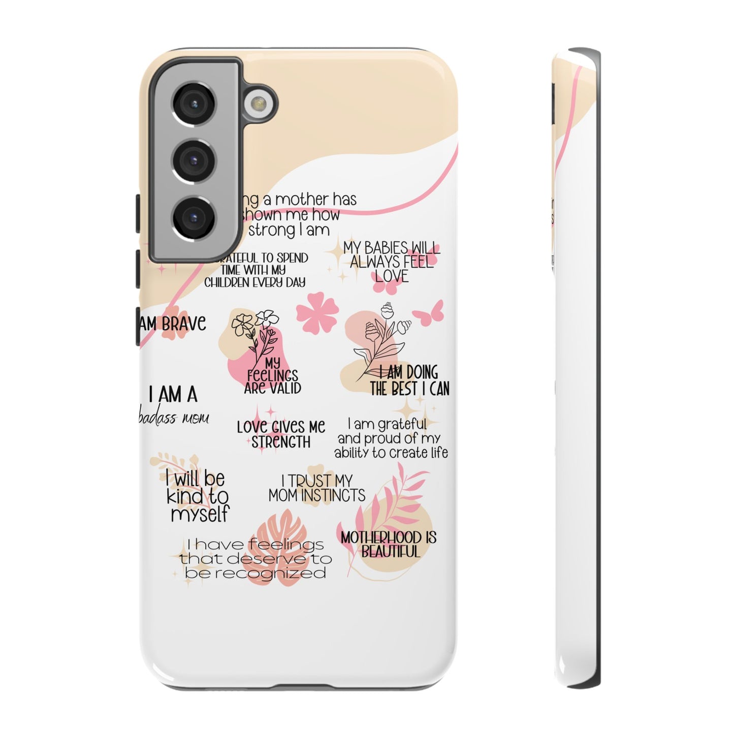 Motivational Quotes Phone Case – iPhone, Samsung & Google Pixel Inspirational Cover
