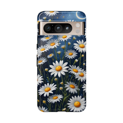 Witchy Daisy Flowers Phone Case Vintage Botanical Cover