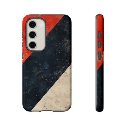 Urban Grit – Grunge Stripe Abstract Phone Case for iPhone, Samsung & Pixel