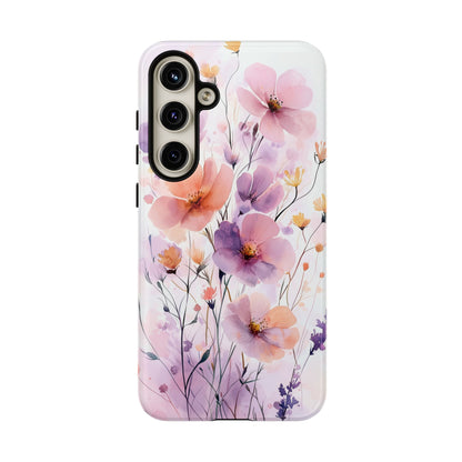 Botanical Bliss Watercolor Phone Case for iPhone, google Pixel & Samsung