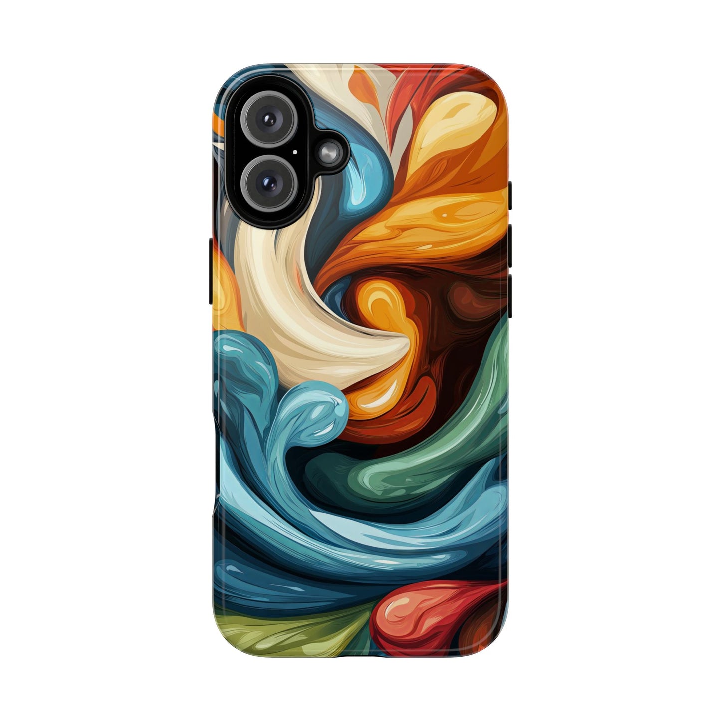 Color Current – Fluid Energy Abstract Phone Case for iPhone, Samsung & Pixel