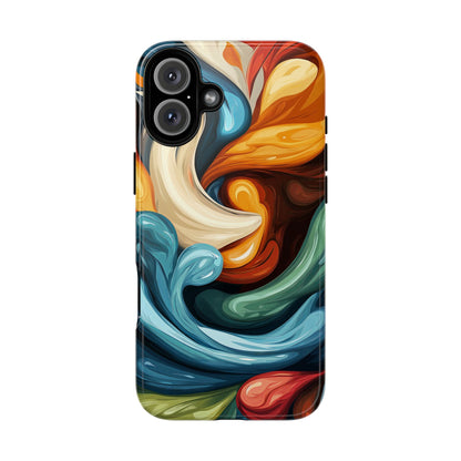 Color Current – Fluid Energy Abstract Phone Case for iPhone, Samsung & Pixel