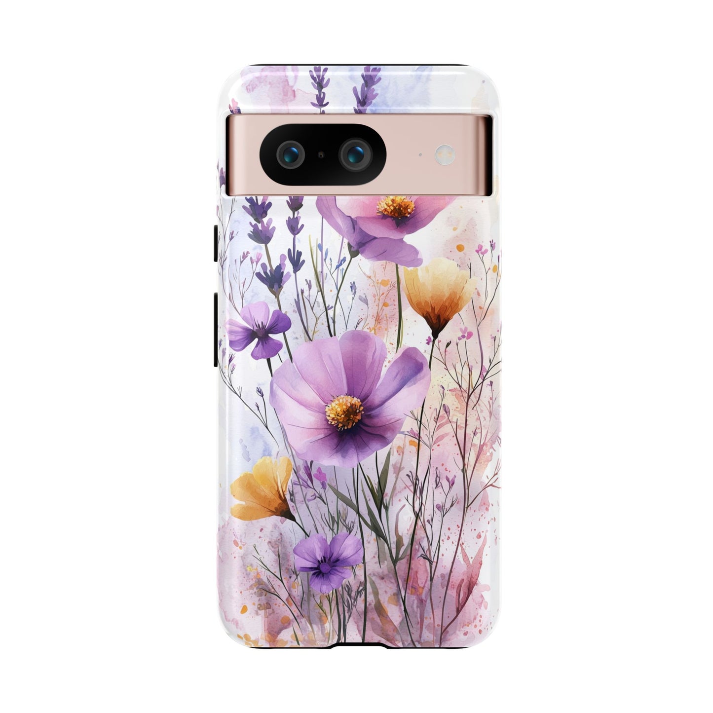 Wildflower Symphony Watercolor Phone Case for iPhone, google Pixel & Samsung
