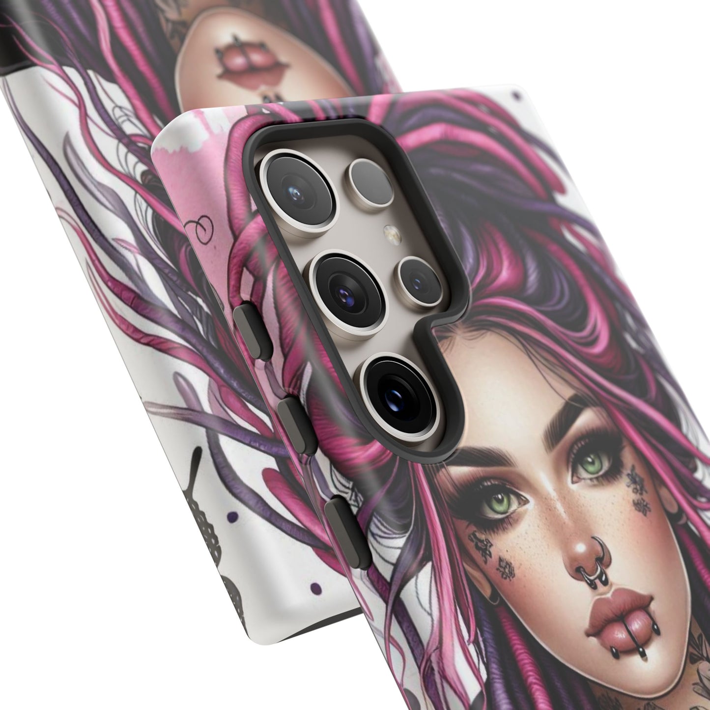Neon Gothic Beauty Mobile Case