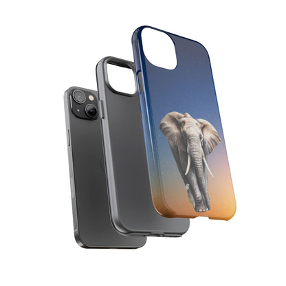 Celestial Elephant Mobile Cover – Dreamy Night Sky Aesthetic