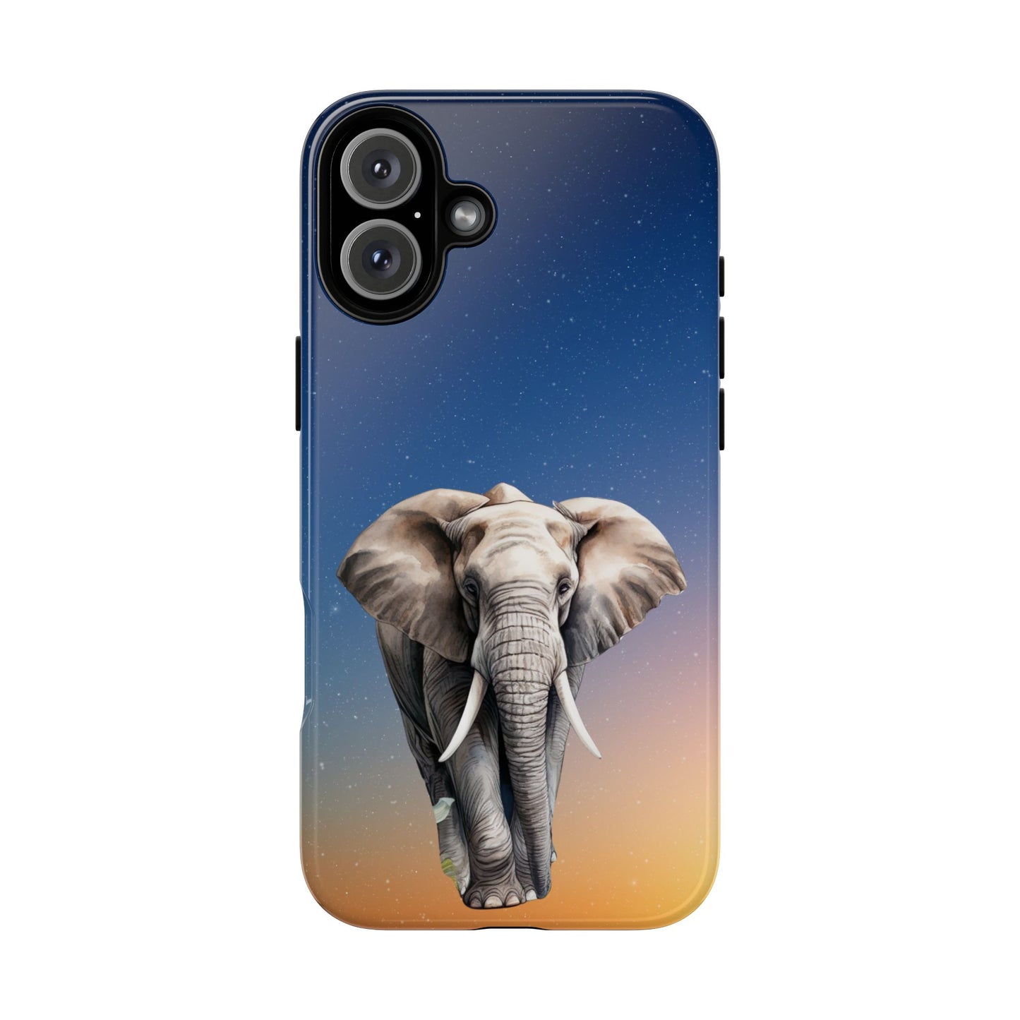 Celestial Elephant Mobile Cover – Dreamy Night Sky Aesthetic