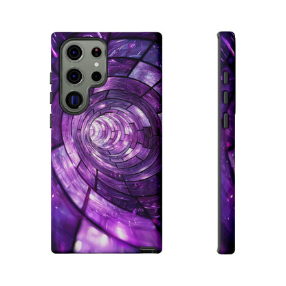 Hypnotic Spiral Optical Illusion Phone Case for iPhone, Samsung & Pixel