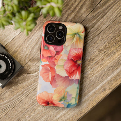 Floral Harmony Watercolor Mobile Case