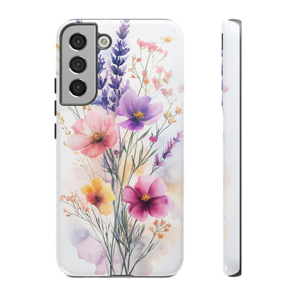 Blooming Meadow Watercolor Phone Case for iPhone, google Pixel & Samsung