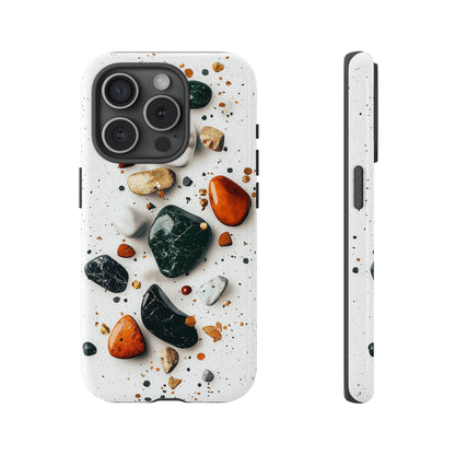 Marble Mosaic Charm – Terrazzo Stone Phone Case for iPhone, google Pixel & Samsung