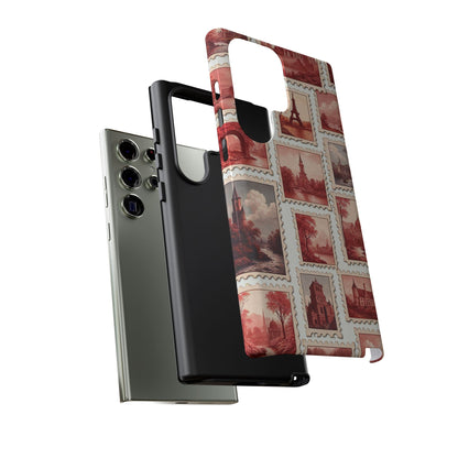 Vintage Postcard Stamps Phone Case