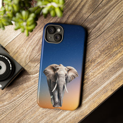 Celestial Elephant Mobile Cover – Dreamy Night Sky Aesthetic