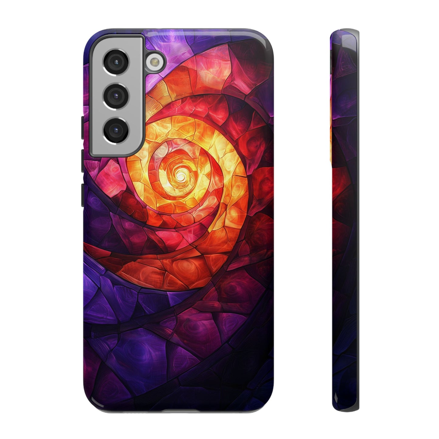 Retro Spiral Psychedelic Phone Case for iPhone, Samsung & Pixel