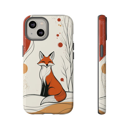 Smiling Fox: Playful Forest Charm Phone Case for iPhone, Samsung & Pixel