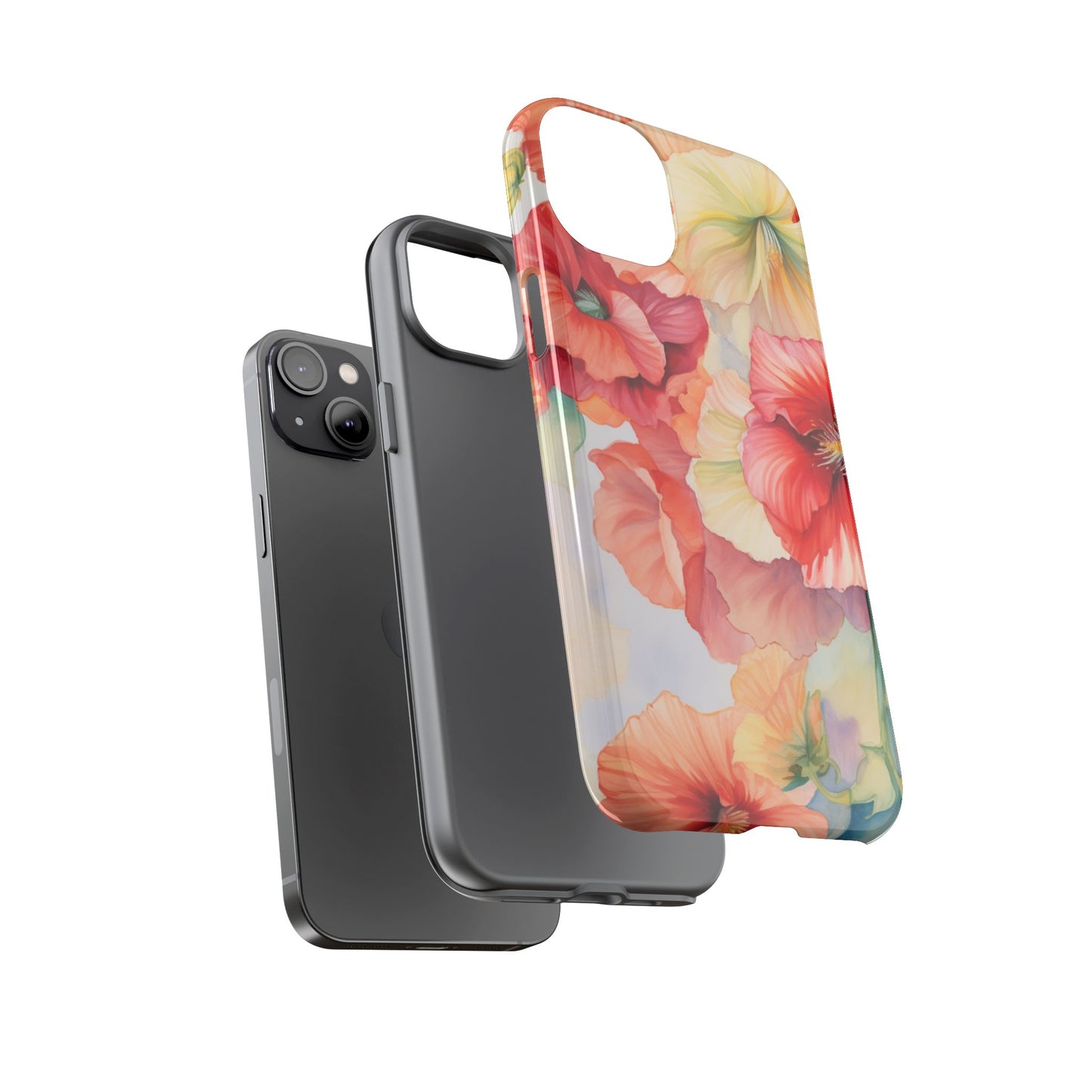 Floral Harmony Watercolor Mobile Case