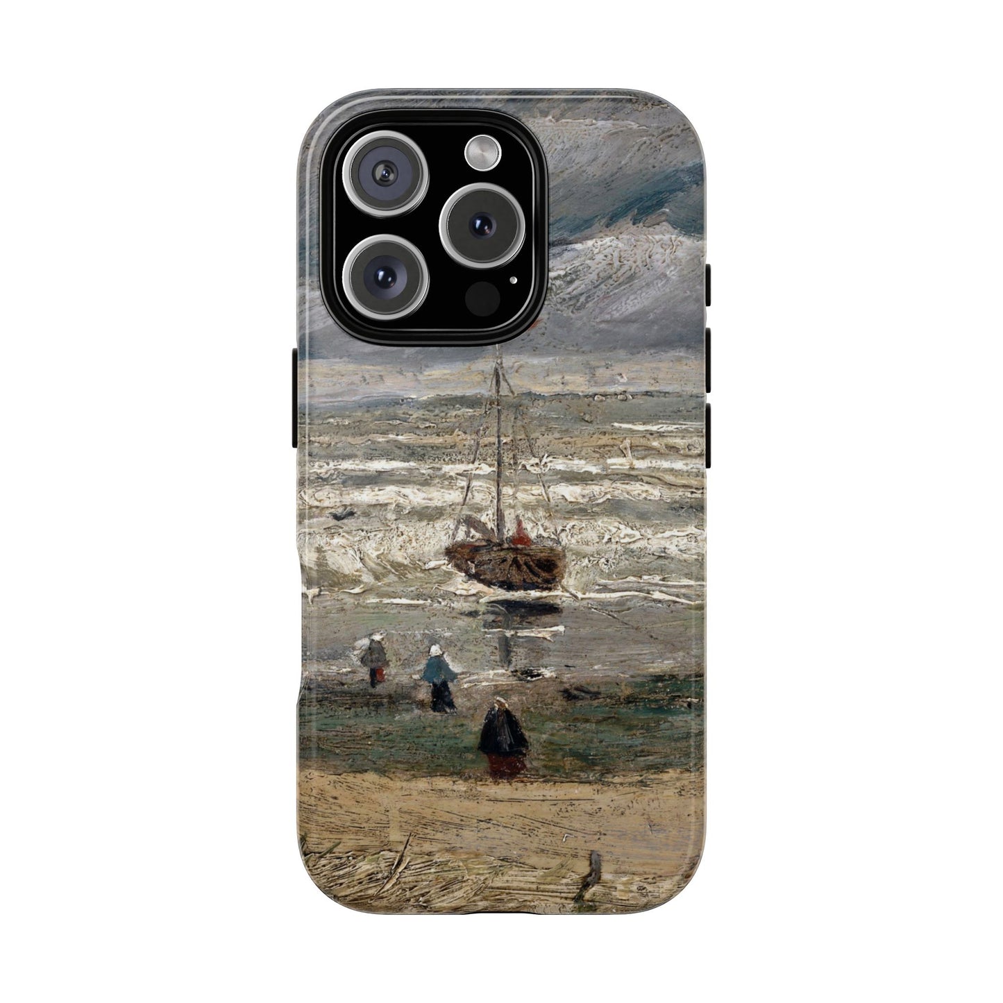 Vincent Van Gogh Phone Case - iPhone, Samsung, Google Pixel Cover - Ocean & Boat Painting Phone Case - Van Gogh Art Gift - Nautical Phone Case, Coastal Life Lover Gift