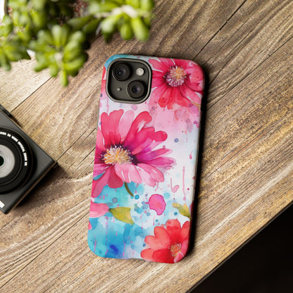 Watercolor Bloom Floral Mobile Case