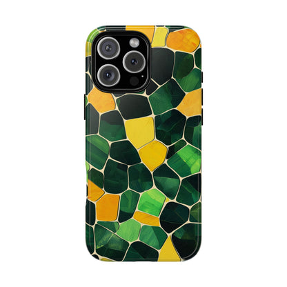 Turtle Shell Mosaic Phone Case for iPhone, Samsung & Google Pixel