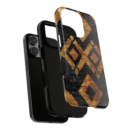 Golden Tribal Boho Phone Case for iPhone, Google Pixel & Samsung
