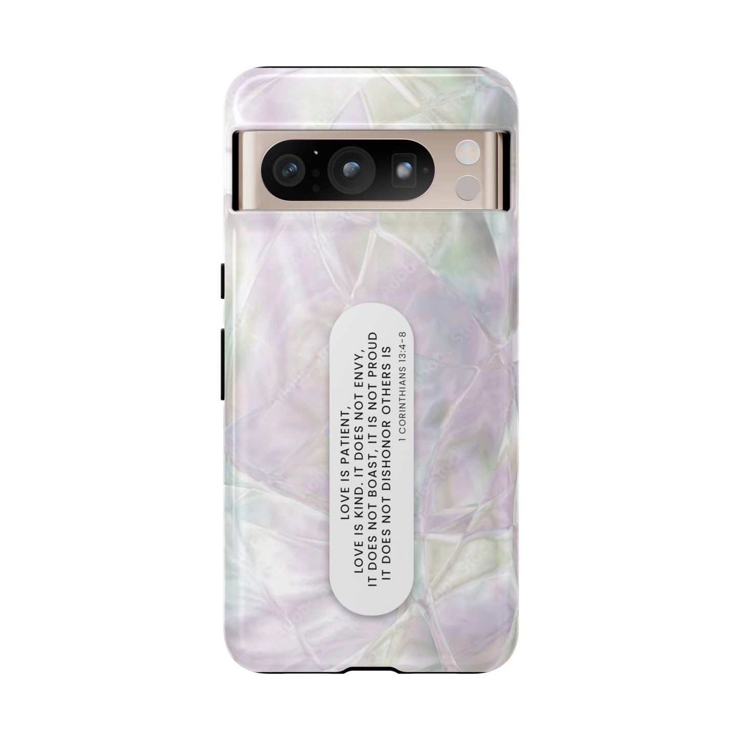 Customized Bible Verse Phone Case – Custom Christian Scripture Cover, Crystal Phone Case, Unique Gift for iPhone, Samsung  & Google Pixel – Protective & Stylish Cover"