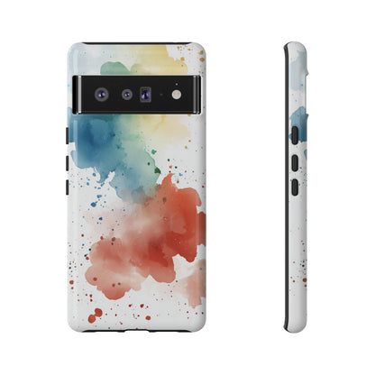 Colorburst Cloud Watercolor Phone Case for iPhone, google Pixel & Samsung