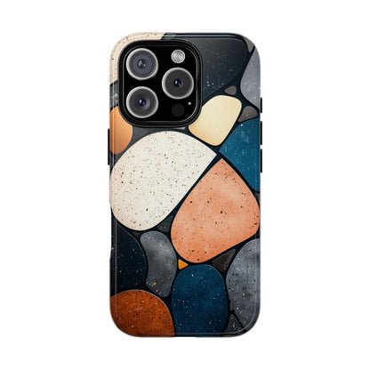 Colorful Terrazzo Mosaic Phone Case iPhone, google Pixel & Samsung