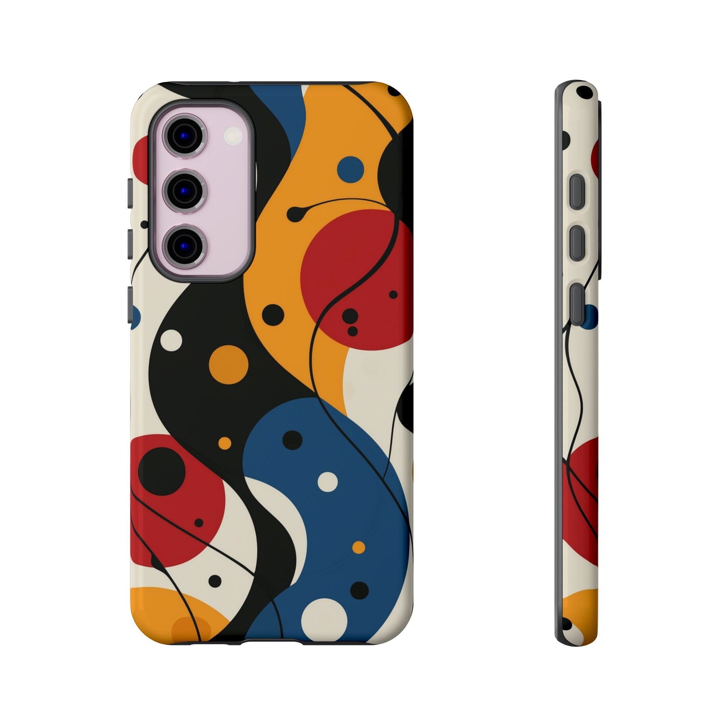 Bauhaus Style Terrazzo Phone Case – iPhone, Google Pixel, Samsung