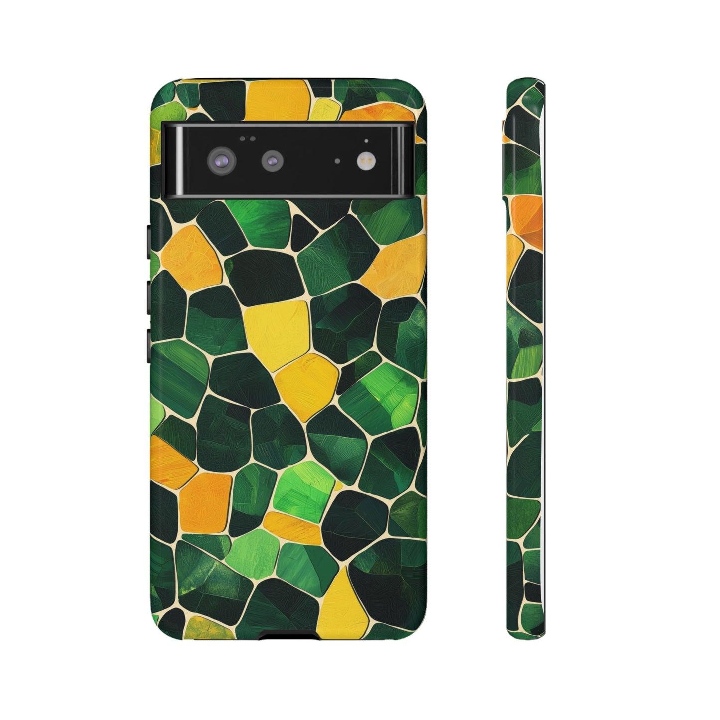 Turtle Shell Mosaic Phone Case for iPhone, Samsung & Google Pixel