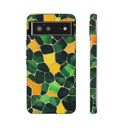 Turtle Shell Mosaic Phone Case for iPhone, Samsung & Google Pixel